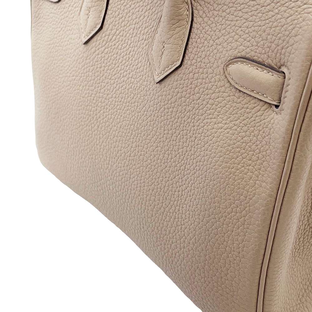 HERMES Birkin Gris Tourterelle Togo Leather Size 25