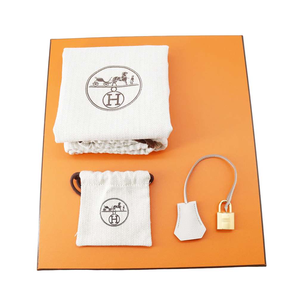 HERMES Birkin Beton Togo Leather Size 25