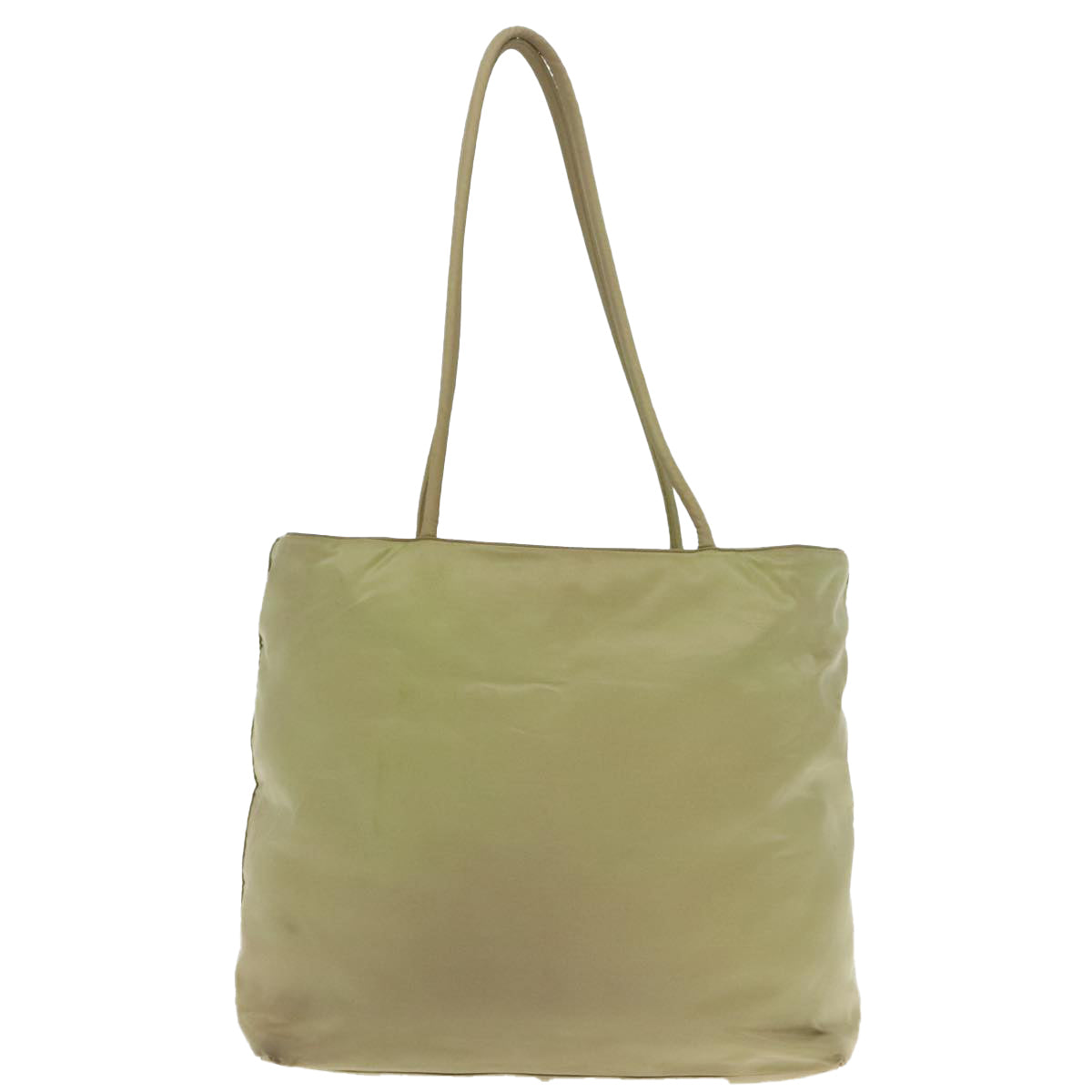 PRADA Tote Bag Nylon Beige 95965