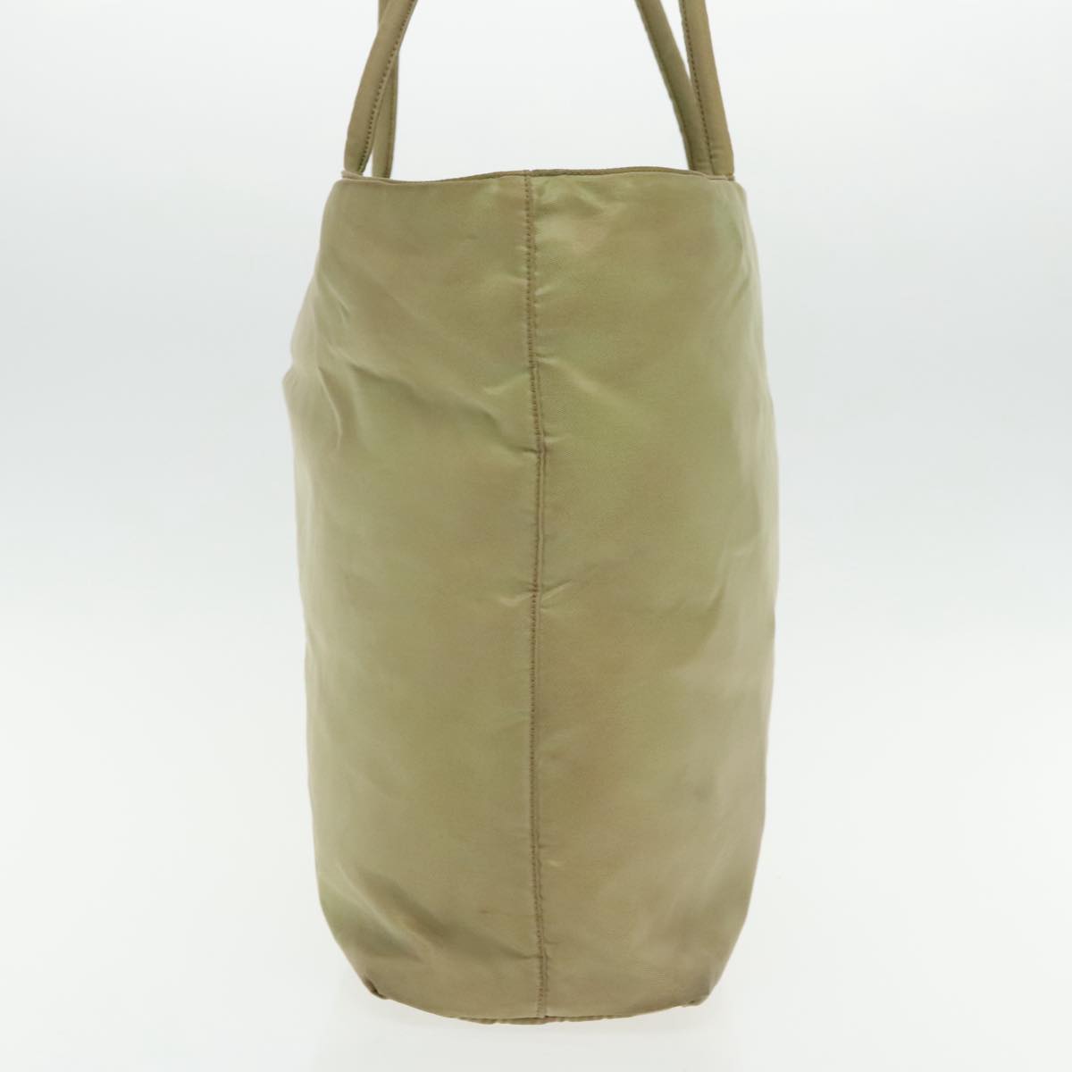 PRADA Tote Bag Nylon Beige 95965