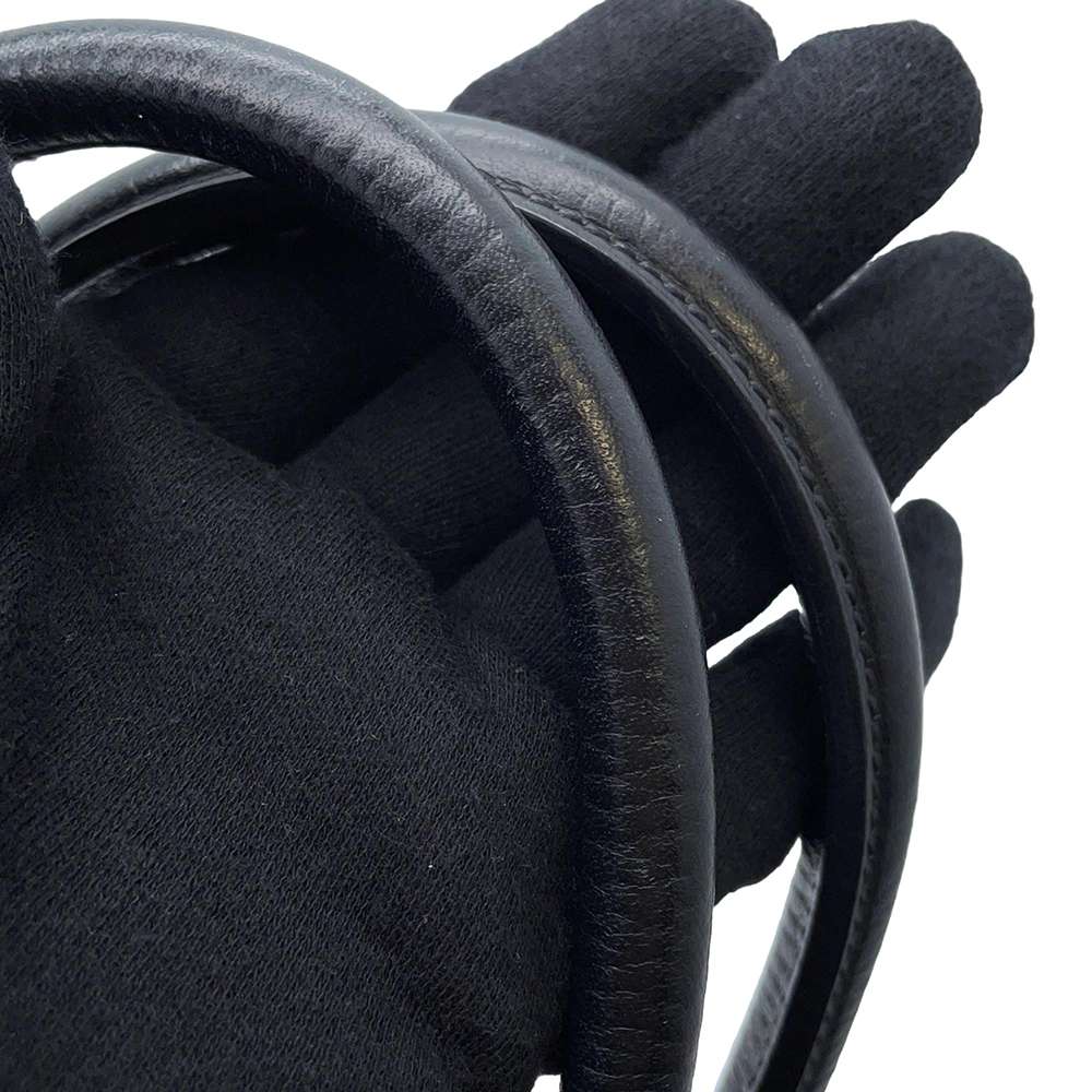 HERMES Birkin Black Ardennes Leather Size 40