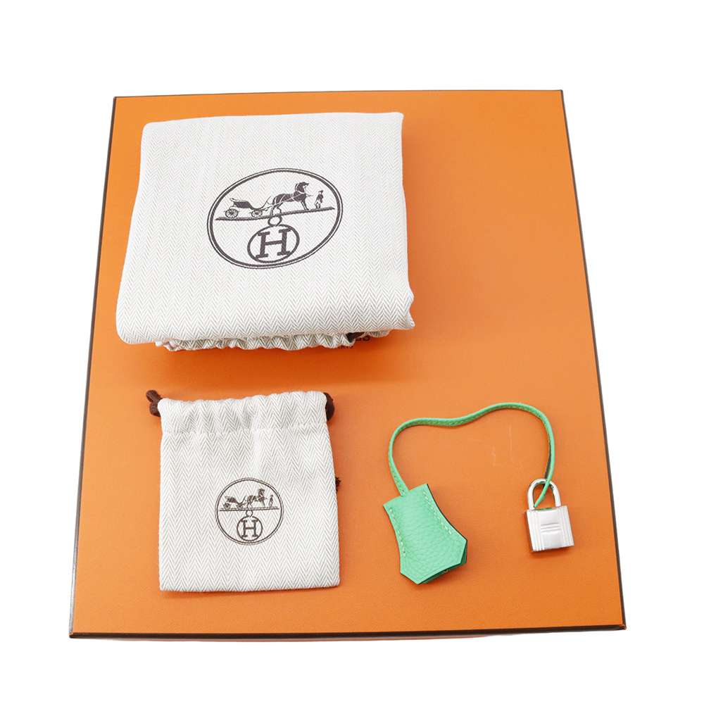 HERMES Birkin VertComic Togo Leather Size 25