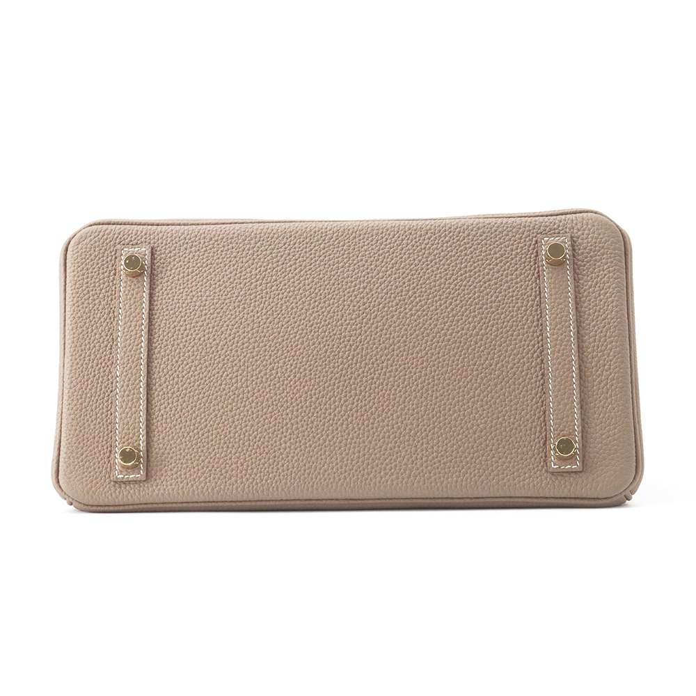 HERMES Birkin Etoupe Togo Leather Size 30