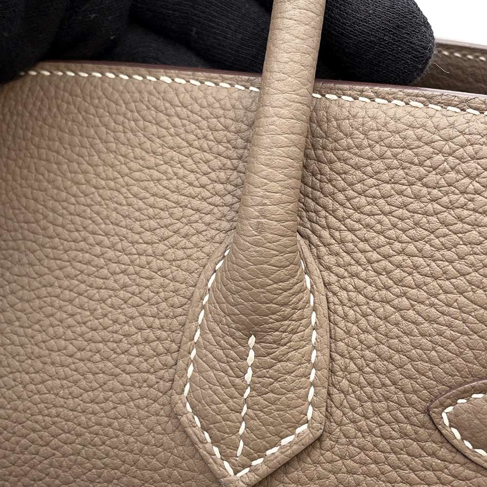 HERMES Birkin Etoupe Togo Leather Size 30