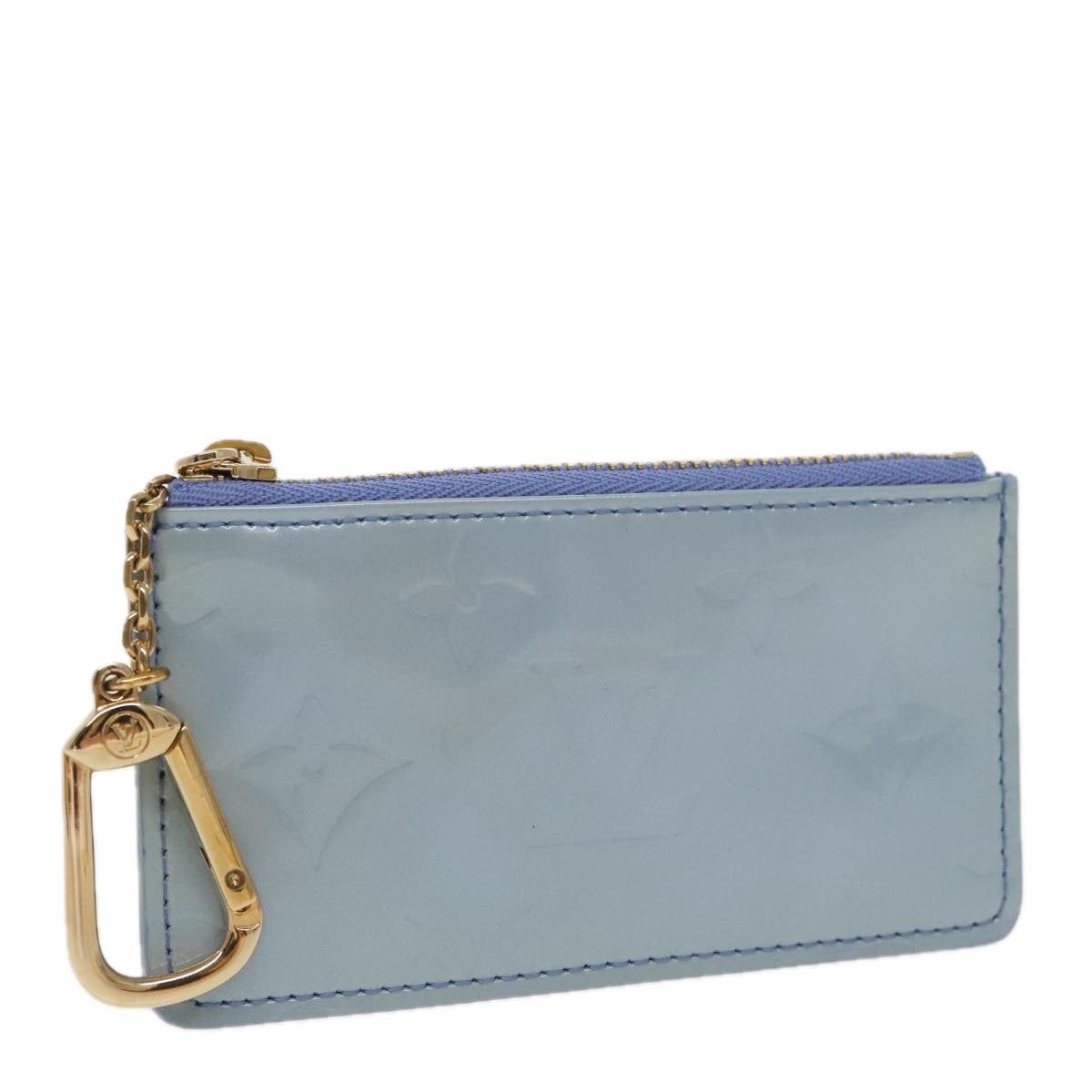 LOUIS VUITTON Monogram Vernis PochetteCles Coin Purse Lavande M91249 96854V
