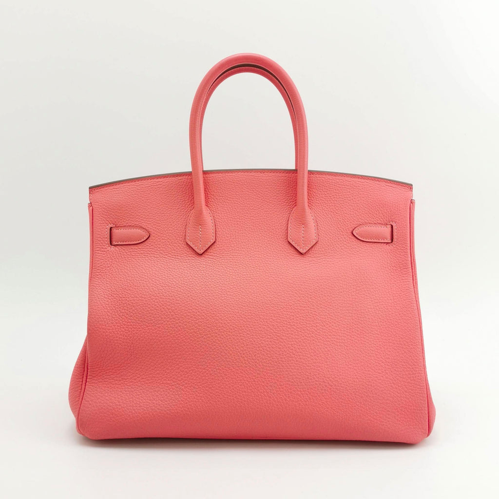 Hermes Birkin 35 Togo U5 Rose Lipstick Pink Gold Hardware 2013