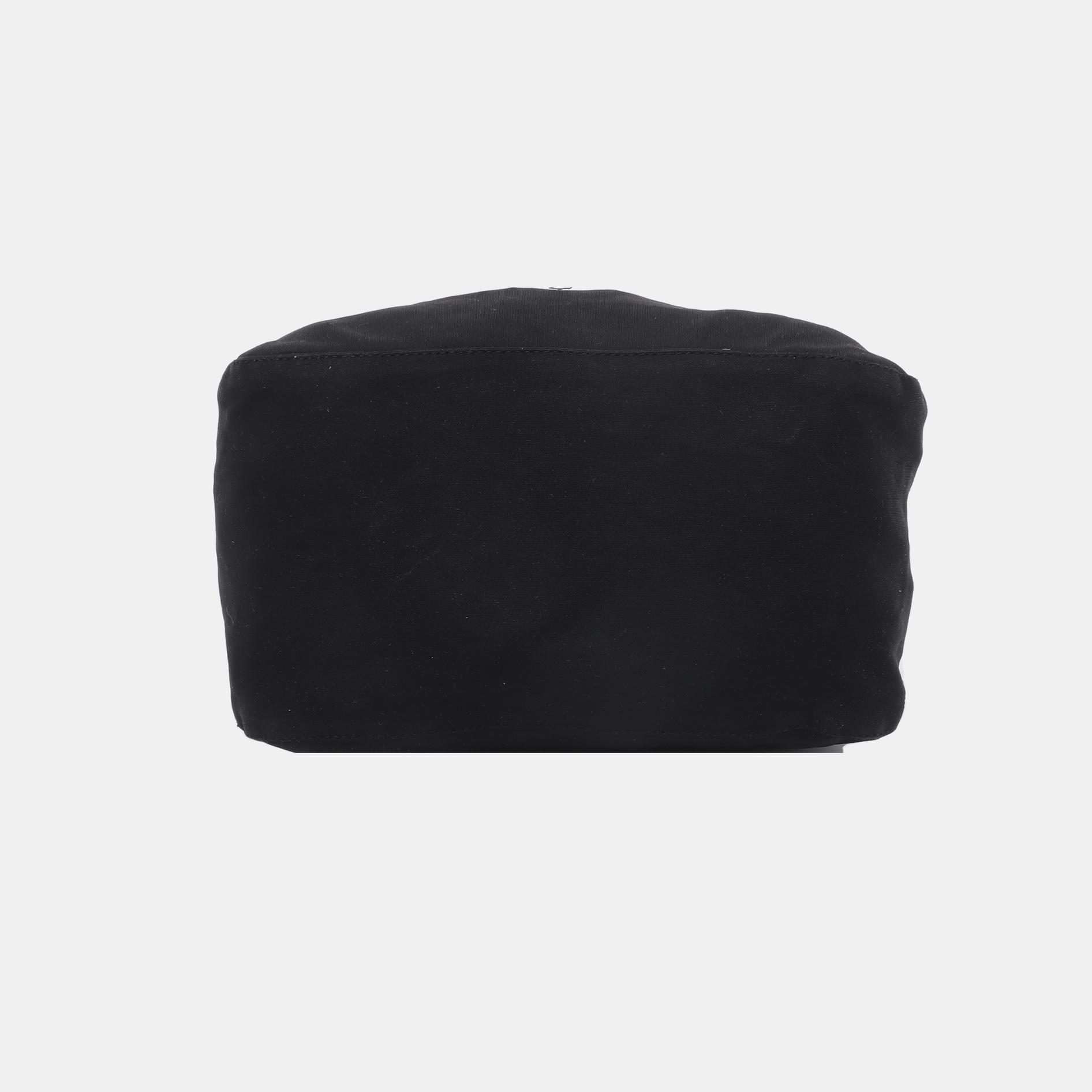 FENDI Baguette Vintage Black Cloth Silver Hardware