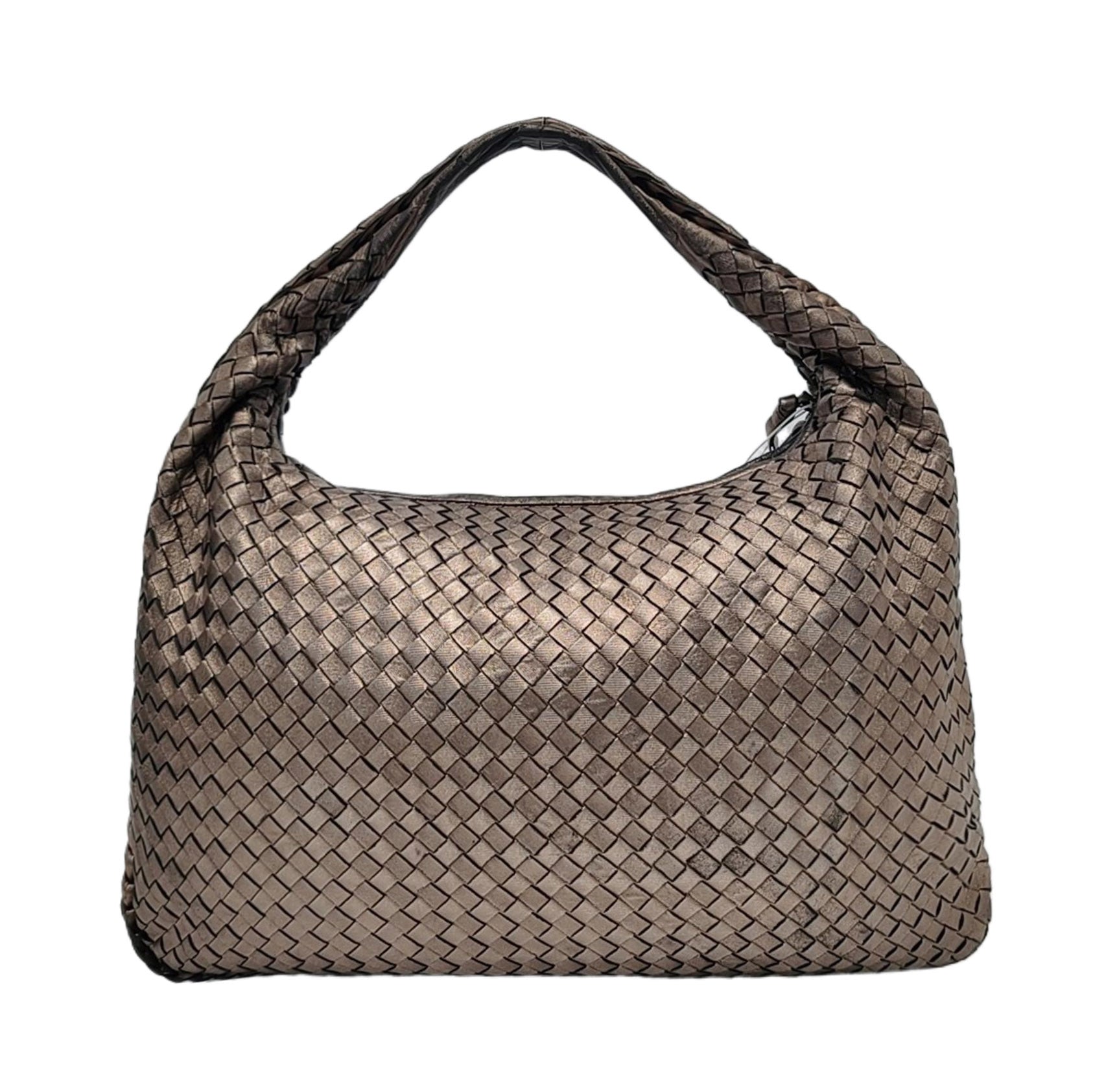 Bottega Veneta Veneta Hobo Metallic Copper Leather Medium 40cm