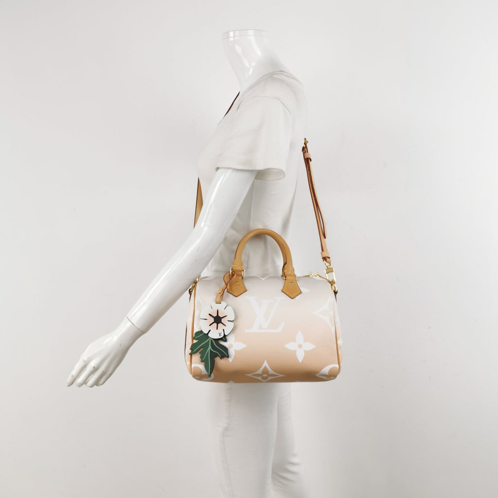 Louis Vuitton Speedy Bandouliere By The Pool Monogram Giant 25 Crossbody Bag