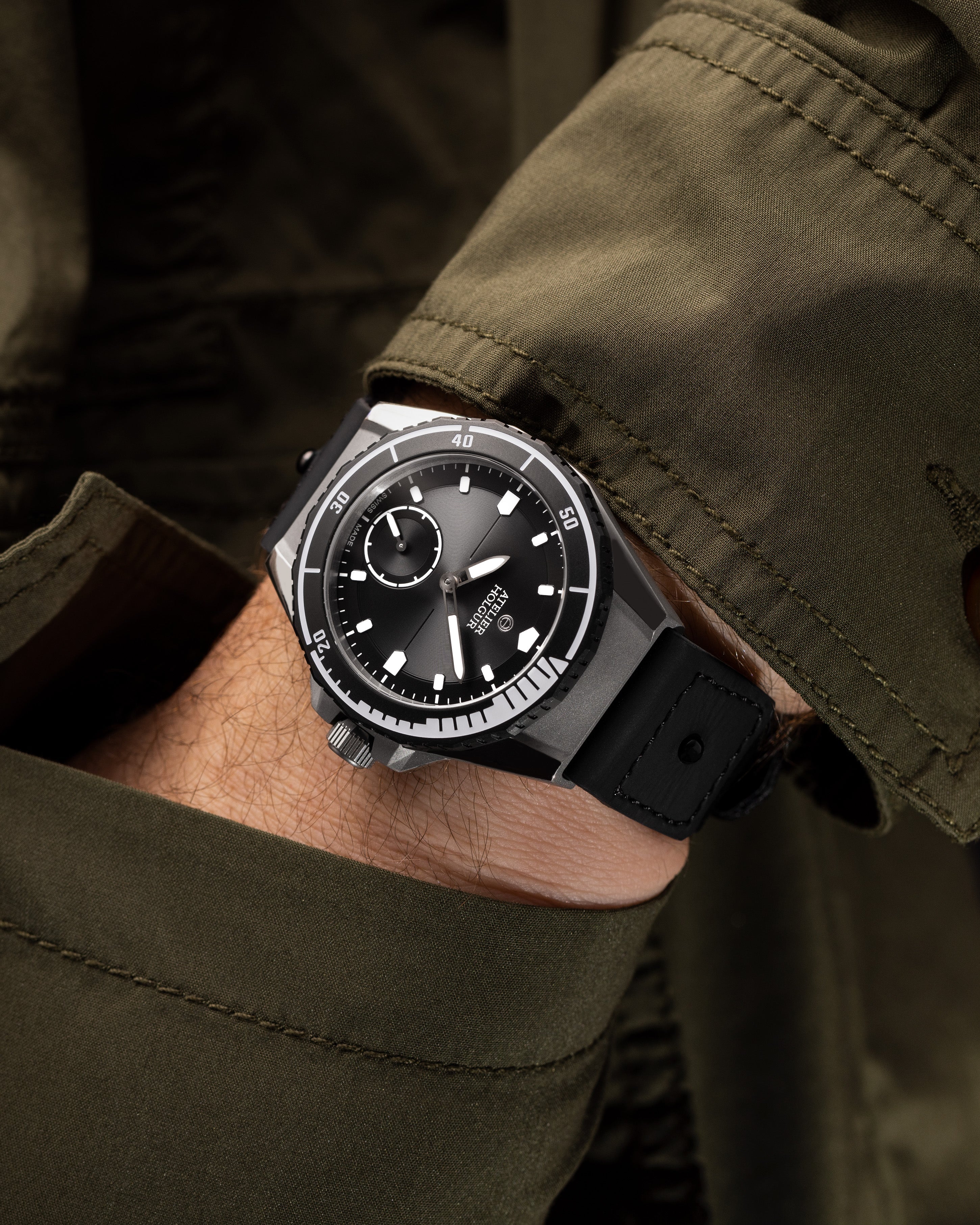 Atelier Holgur Frømand Luxury Dive Swiss-made
