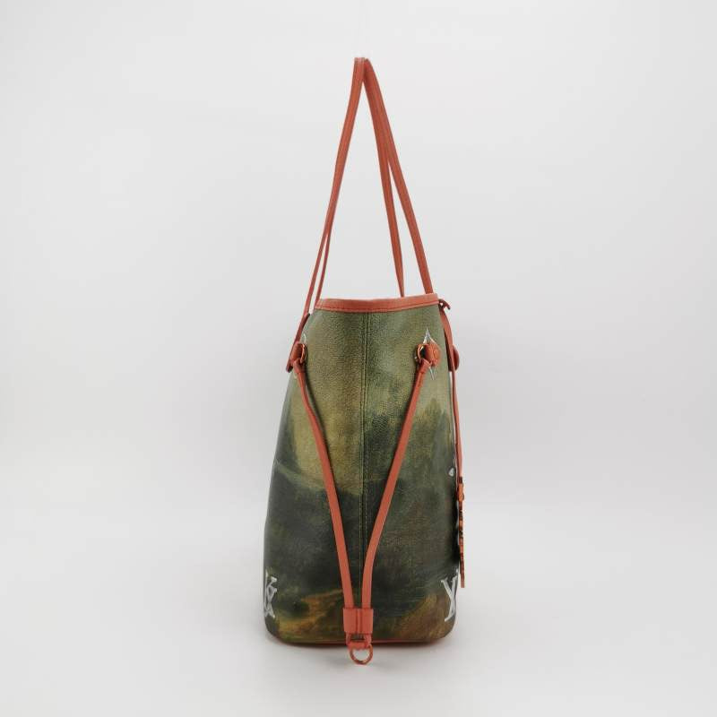 Louis Vuitton x Jeff Koons Monalisa Masters Neverfull MM Tote Medium