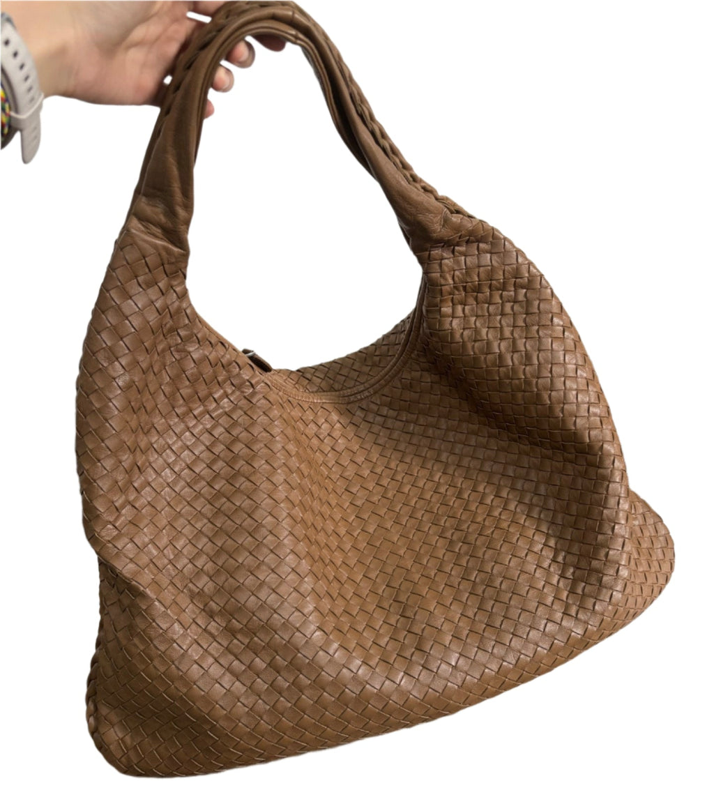 Bottega Veneta Hobo Maxi Milk Chocolate Brown leather 50cm
