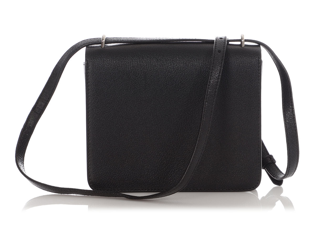 Burberry Medium Black D-Ring Crossbody Bag