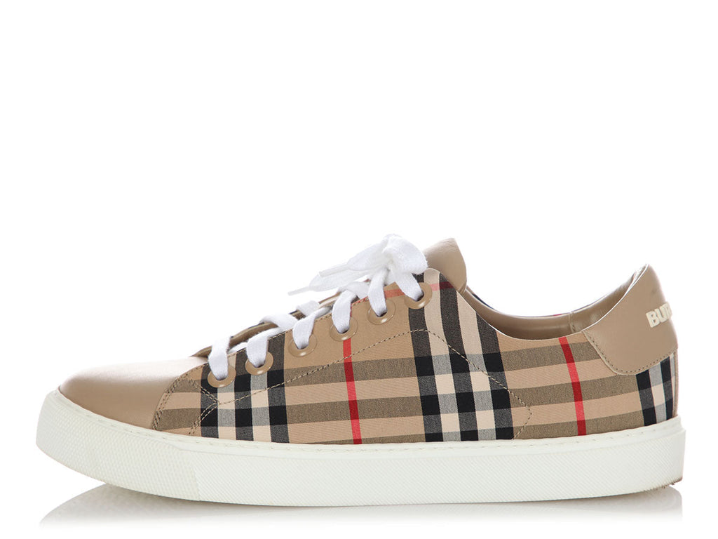 Burberry House Check Sneakers