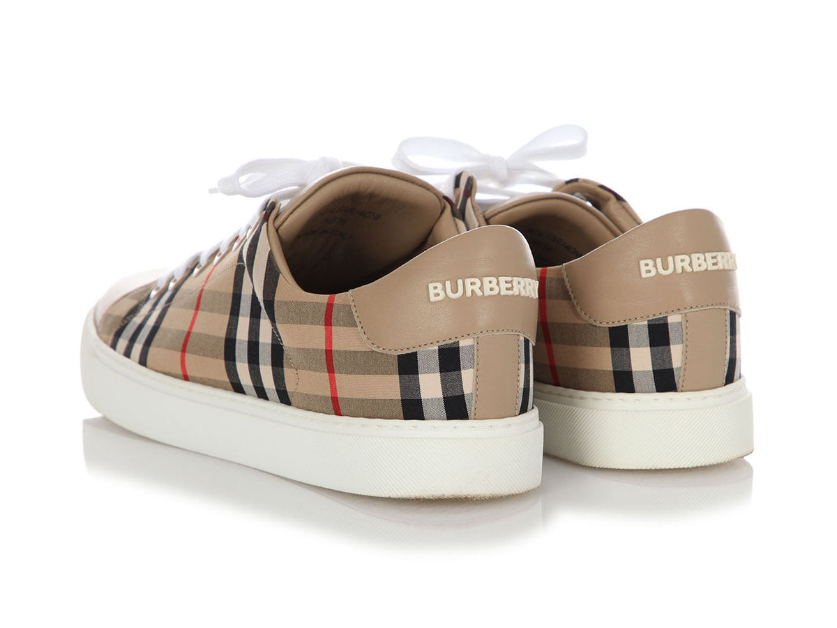 Burberry House Check Sneakers
