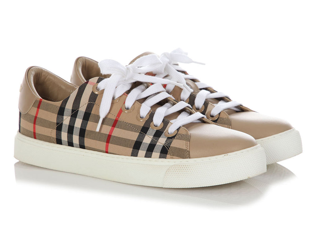 Burberry House Check Sneakers