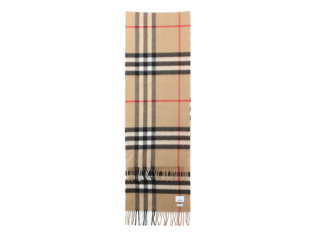 Burberry Giant Check Cashmere Scarf