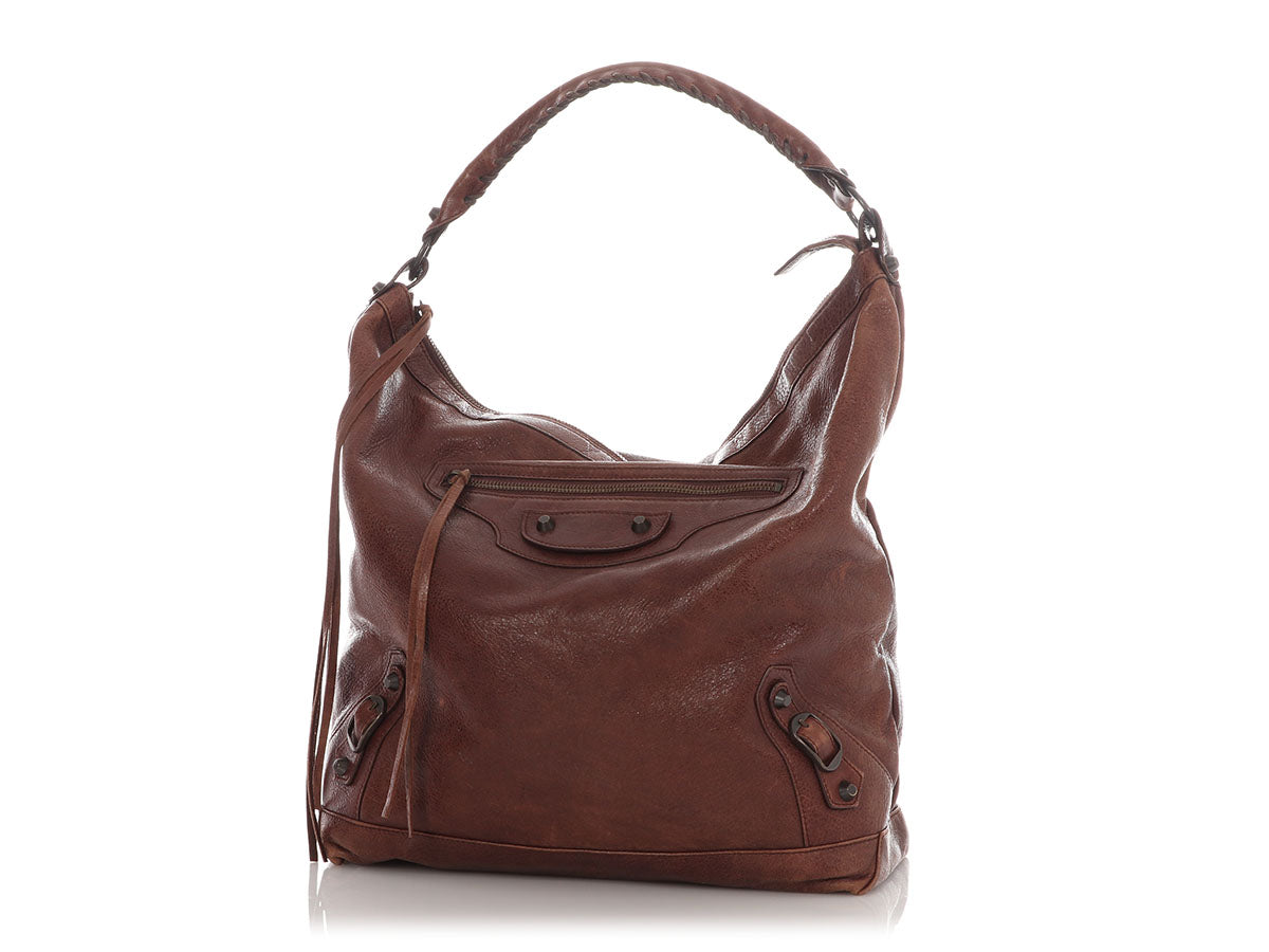 Balenciaga Brown Classic Day Bag