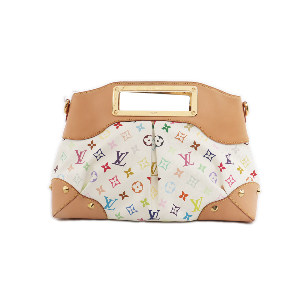 Louis Vuitton x Takashi Murakami Judy Medium White Multicolor