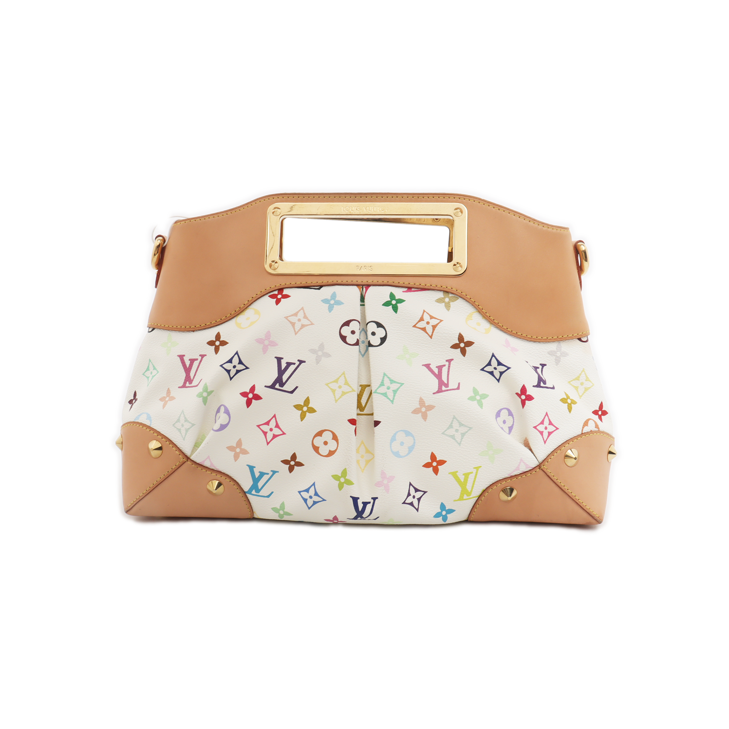 Louis Vuitton x Takashi Murakami Judy Medium White Multicolor