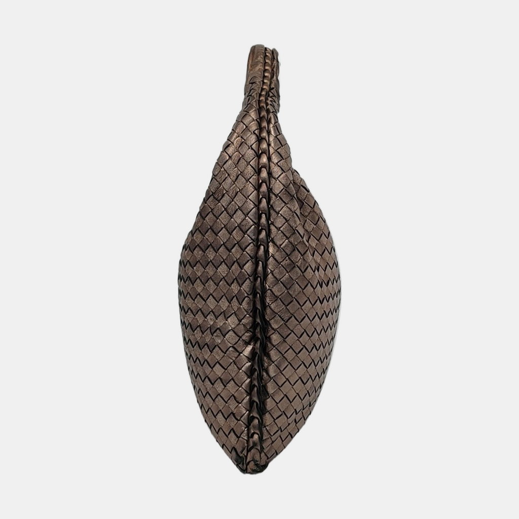 Bottega Veneta Veneta Hobo Metallic Copper Leather Medium 40cm