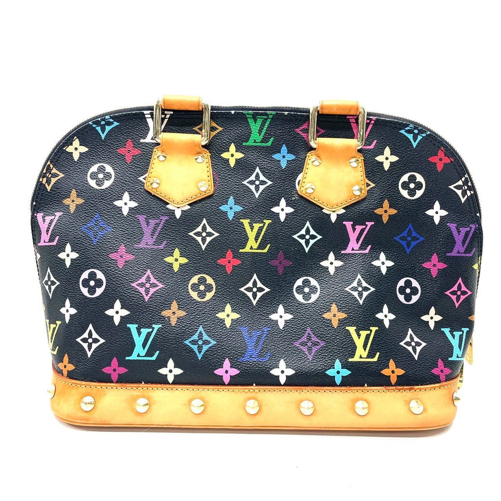 Louis Vuitton x Takashi Murakami Alma Small Black Multicolor