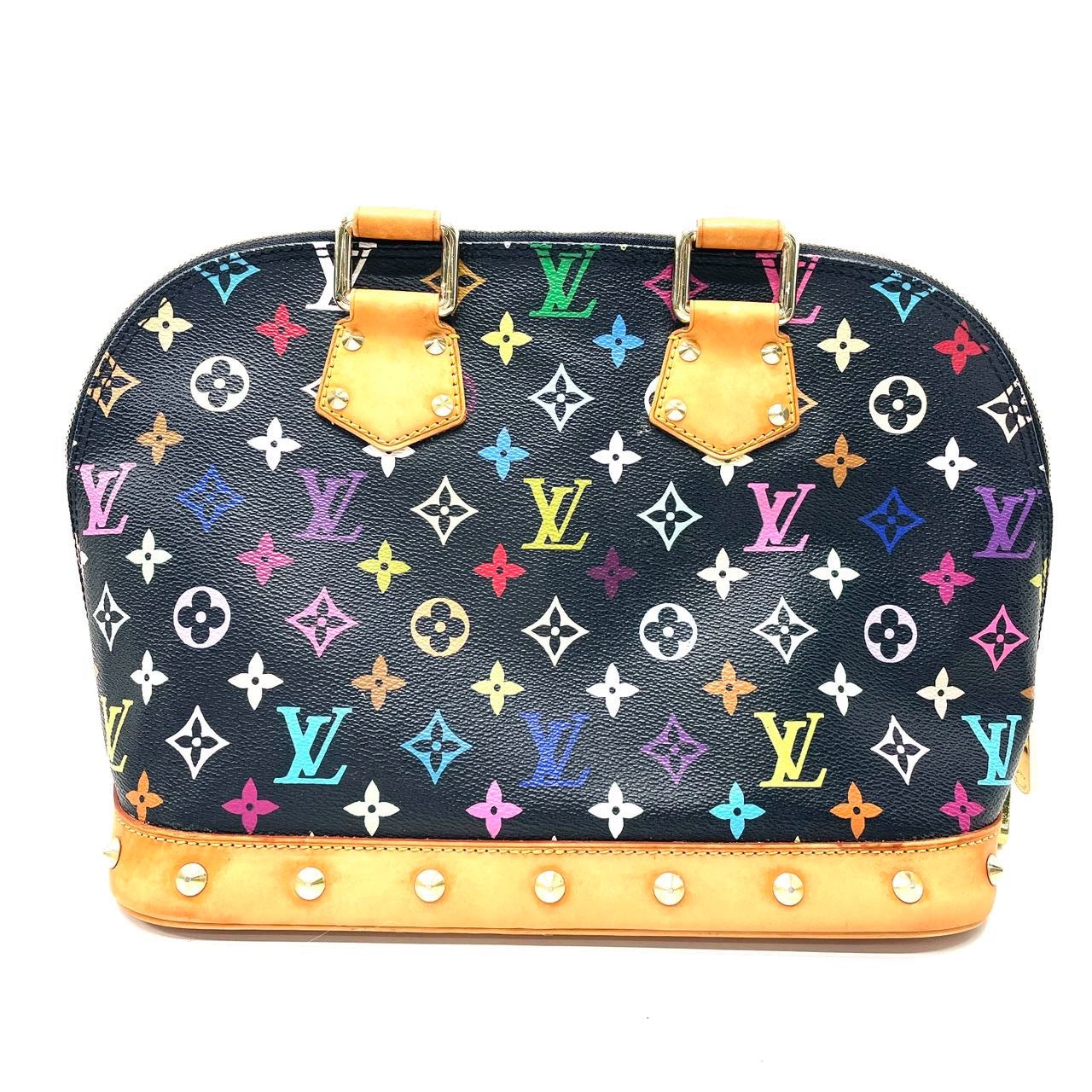 Louis Vuitton x Takashi Murakami Alma Small Black Multicolor