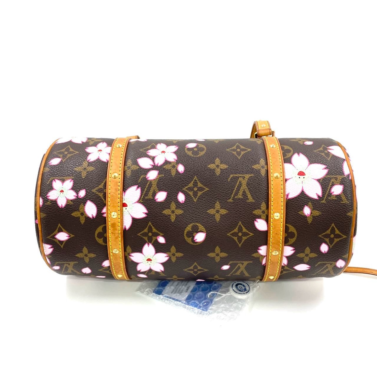 Louis Vuitton x Takashi Murakami Papillon 28 Cherry Blossom Monogram Handbag