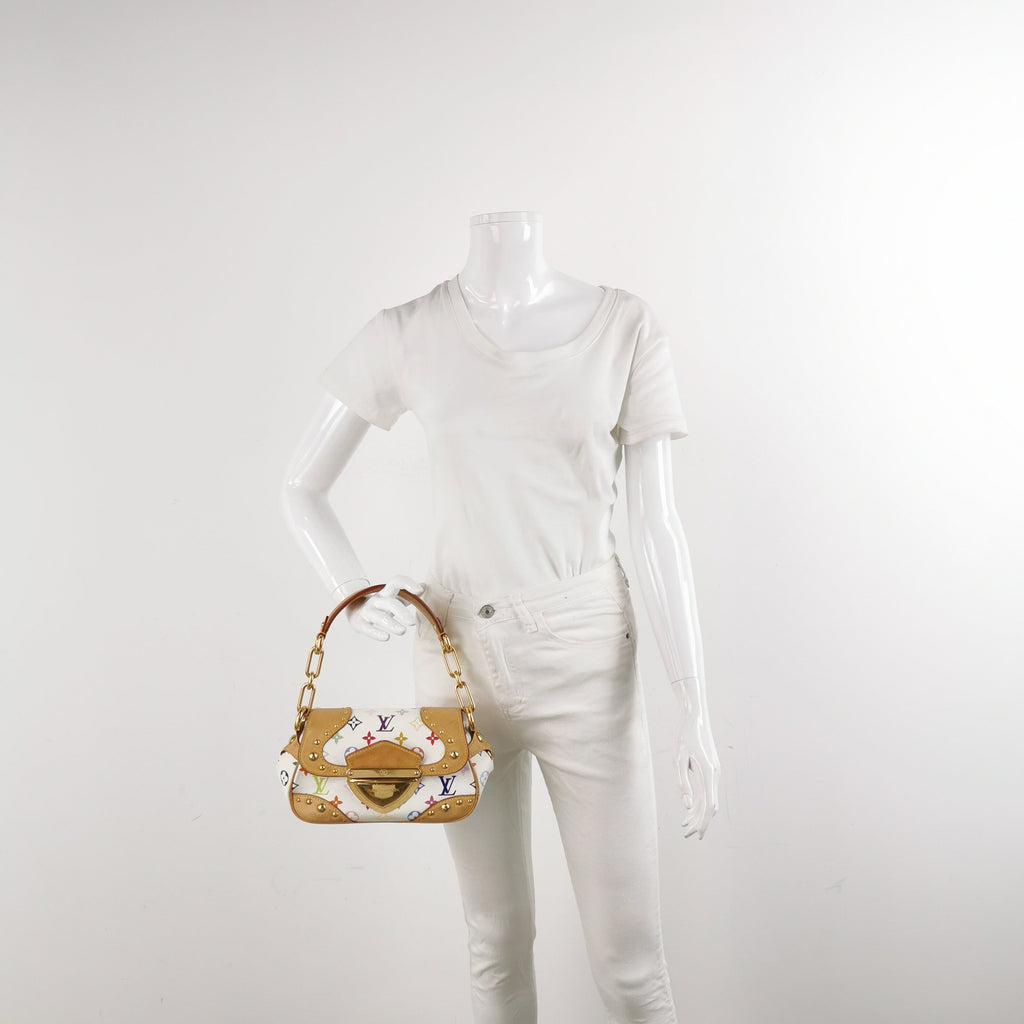 Louis Vuitton x Takashi Murakami Marilyn Small White Multicolor