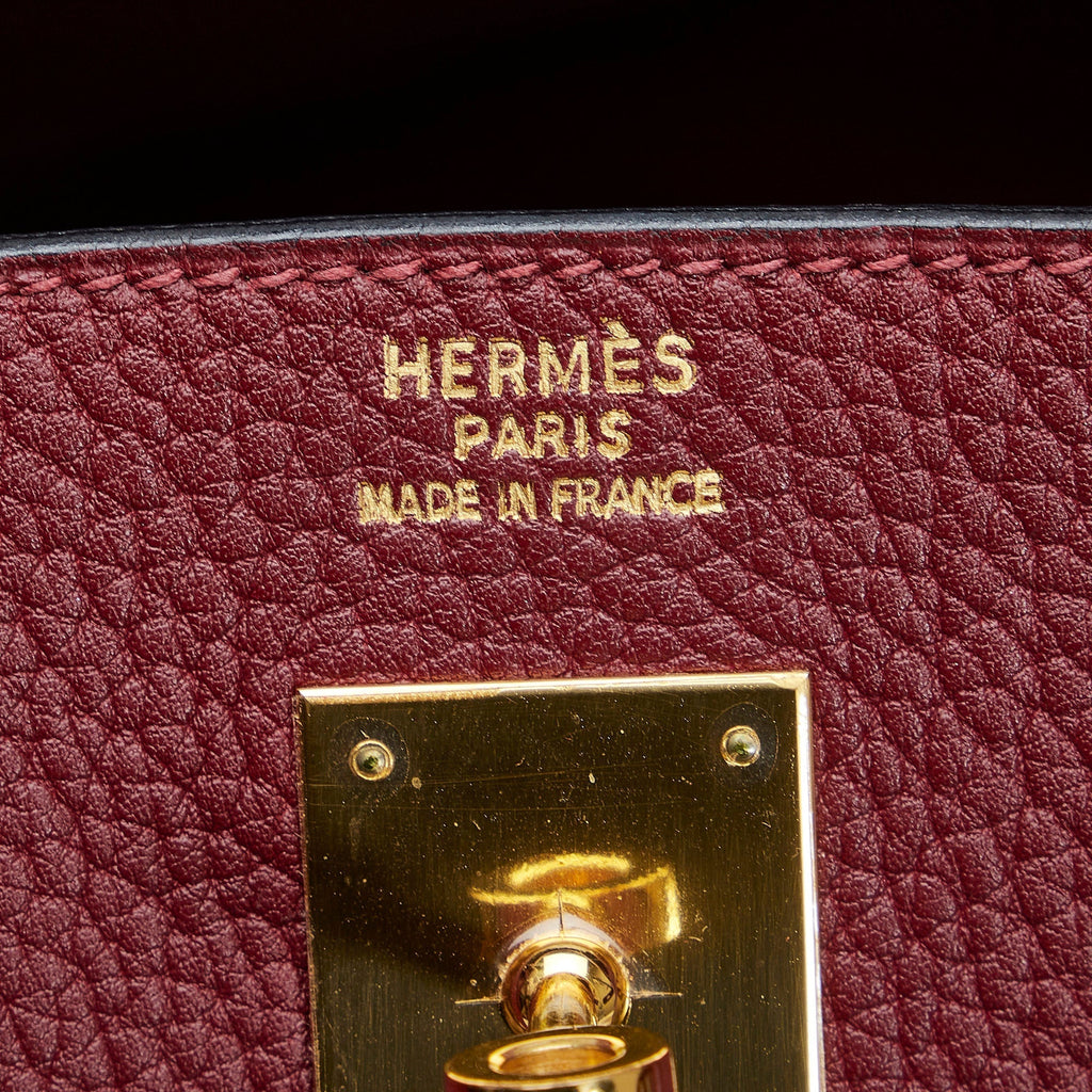 HERMES Fjord Birkin 40 Handbag