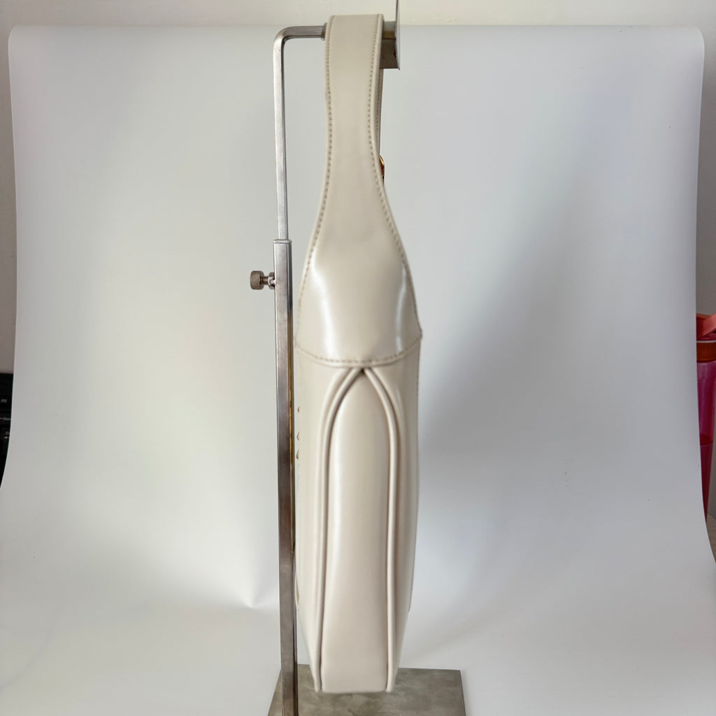 Gucci Jackie 1961 Small Leather Bag White with Strap