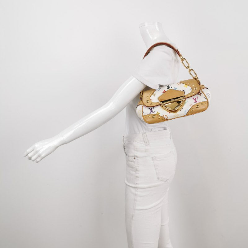 Louis Vuitton x Takashi Murakami Marilyn Small White Multicolor