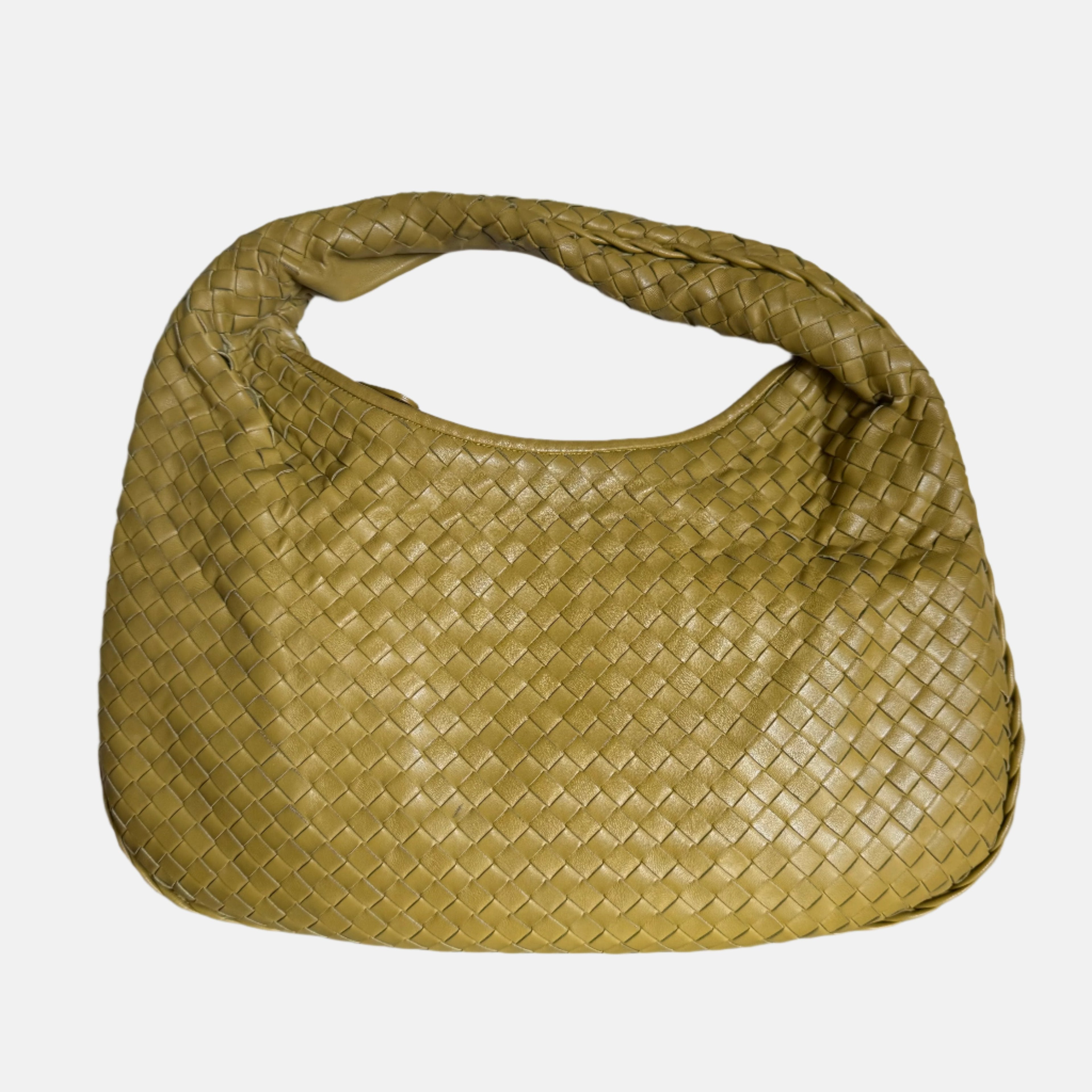 Bottega Veneta Veneta Hobo Camel Lambskin Leather 40cm