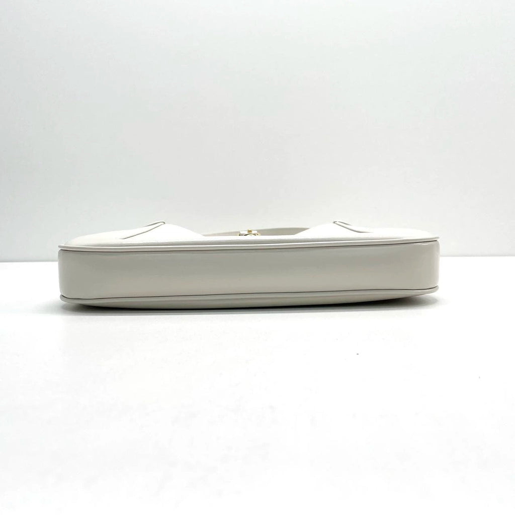 Gucci Jackie 1961 Small Leather Bag White without Strap