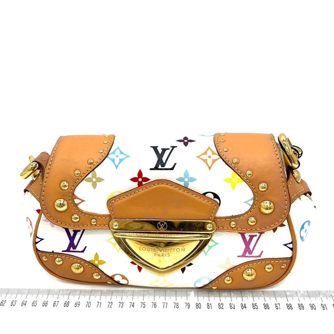 Louis Vuitton x Takashi Murakami Marilyn Small White Multicolor