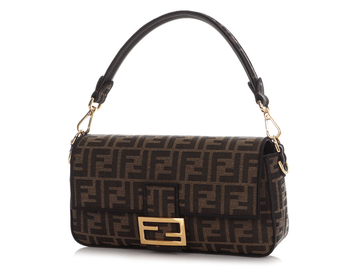 Fendi Medium Jacquard 1974 Baguette