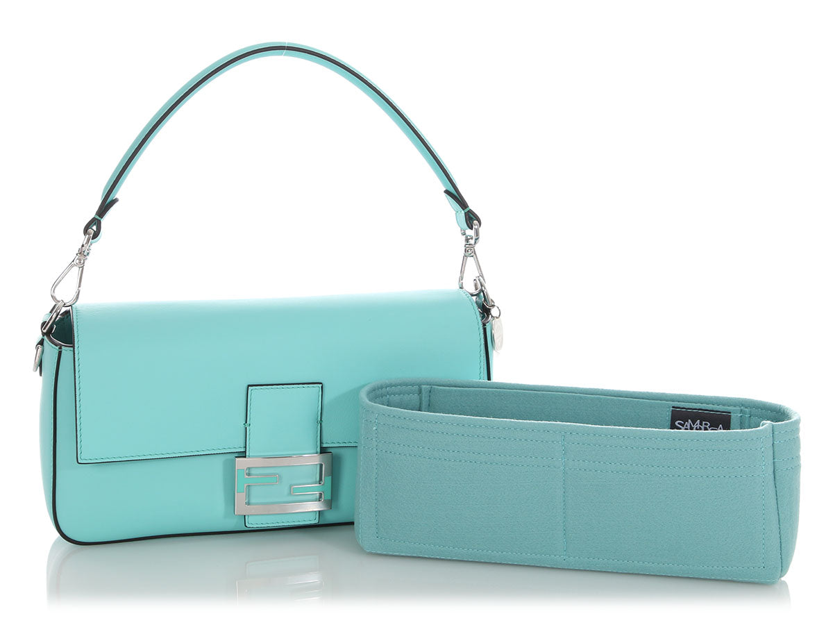 Fendi x Tiffany Medium Blue Baguette