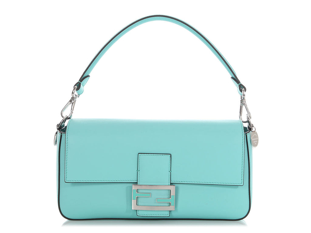 Fendi x Tiffany Medium Blue Baguette