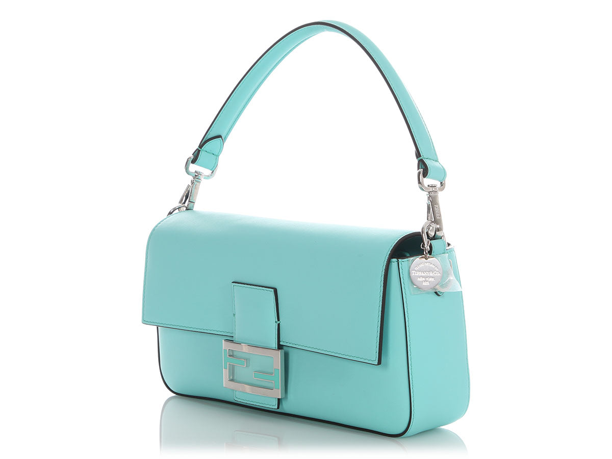 Fendi x Tiffany Medium Blue Baguette