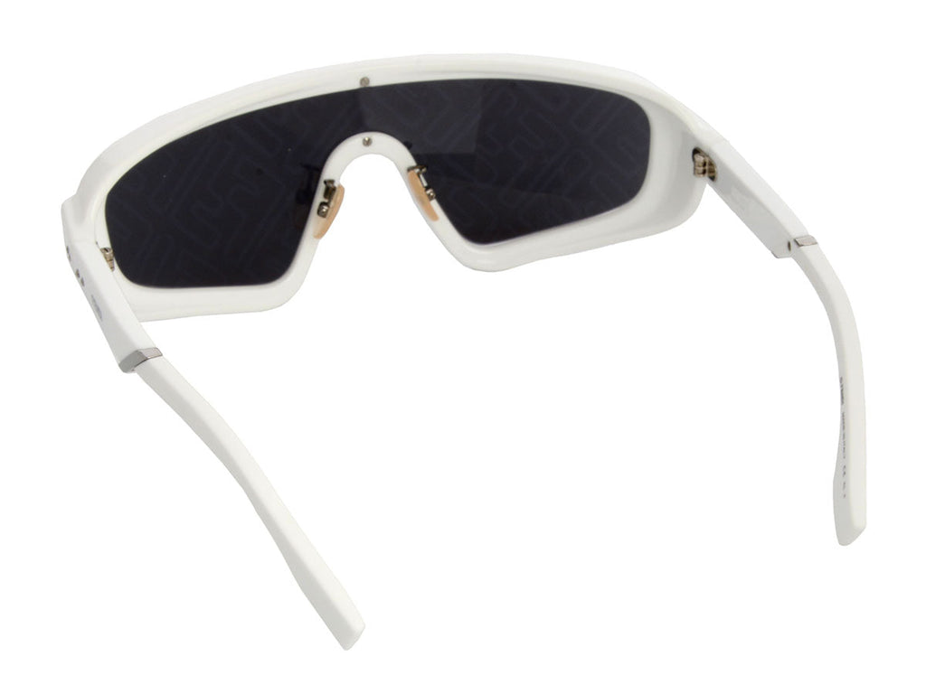 Fendi White Zucca Logo Sunglasses