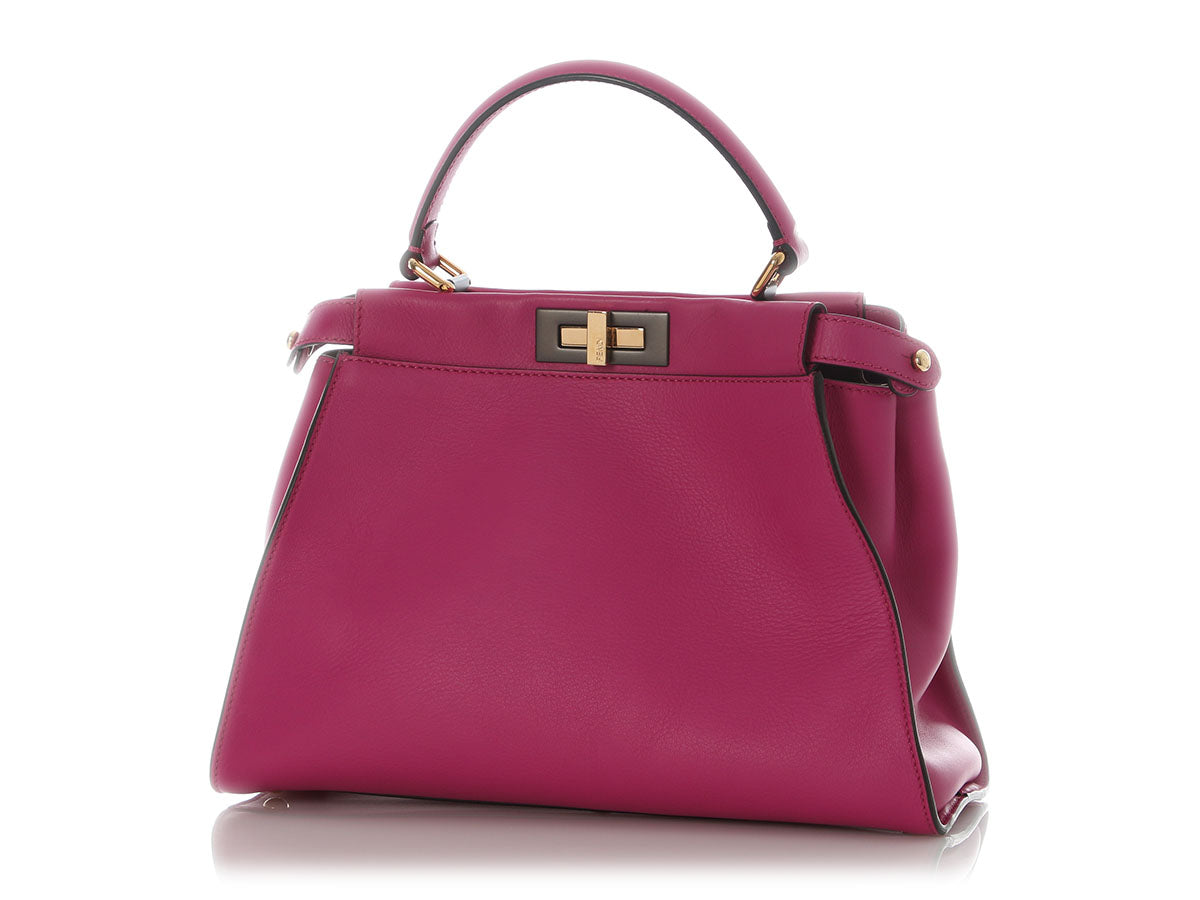Fendi Medium Magenta Peekaboo