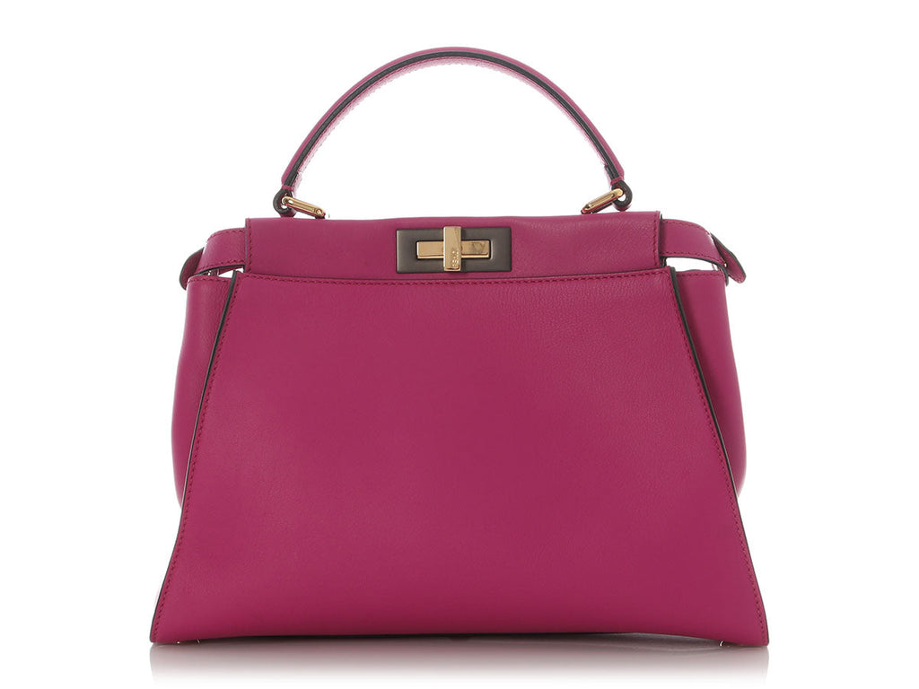 Fendi Medium Magenta Peekaboo