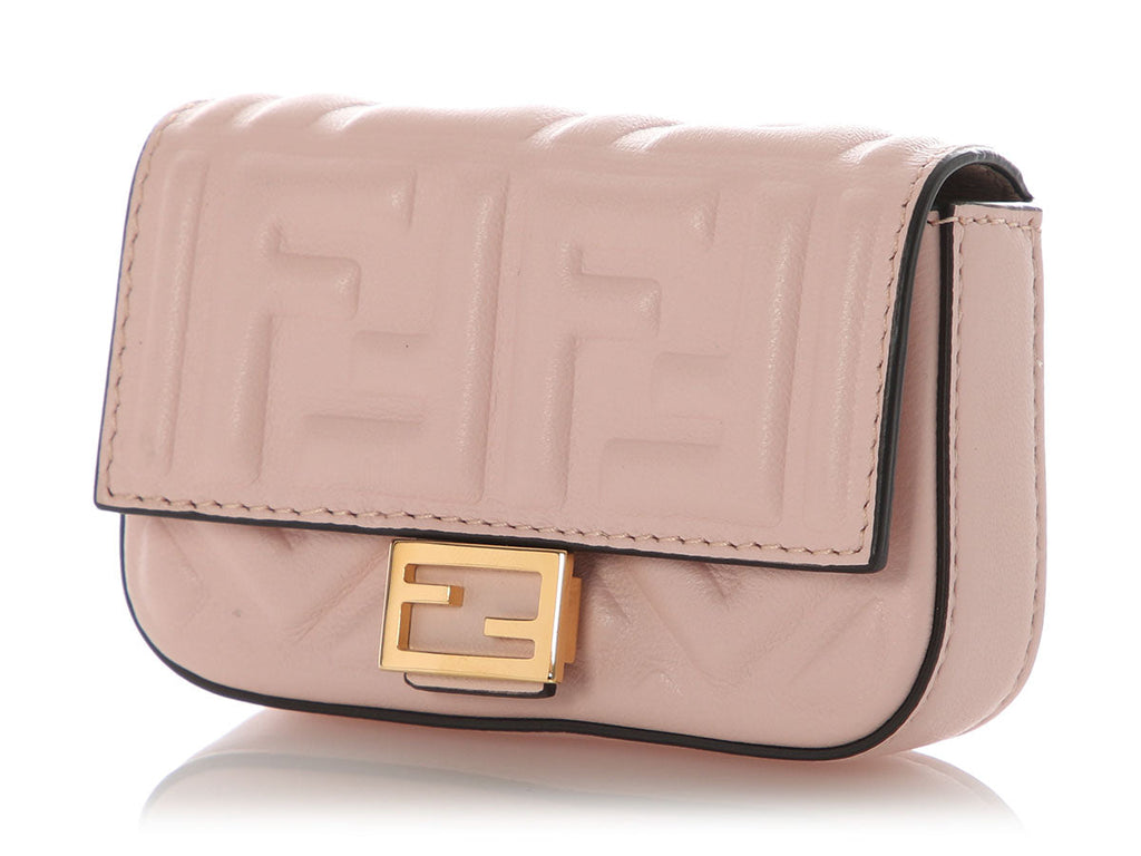 Fendi Pink Nano Baguette Charm
