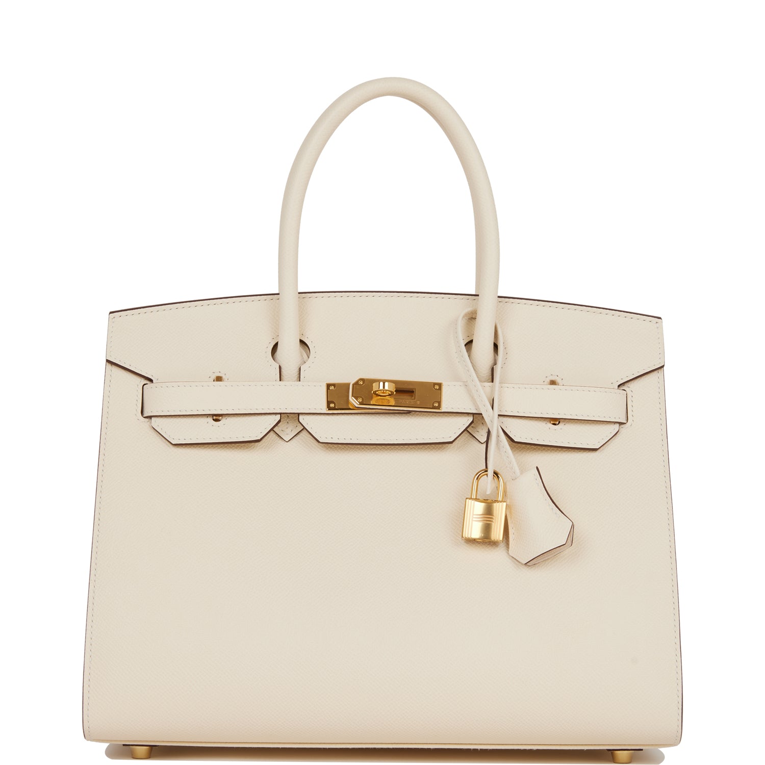 Hermes Birkin Sellier 30 Nata Epsom Gold Hardware