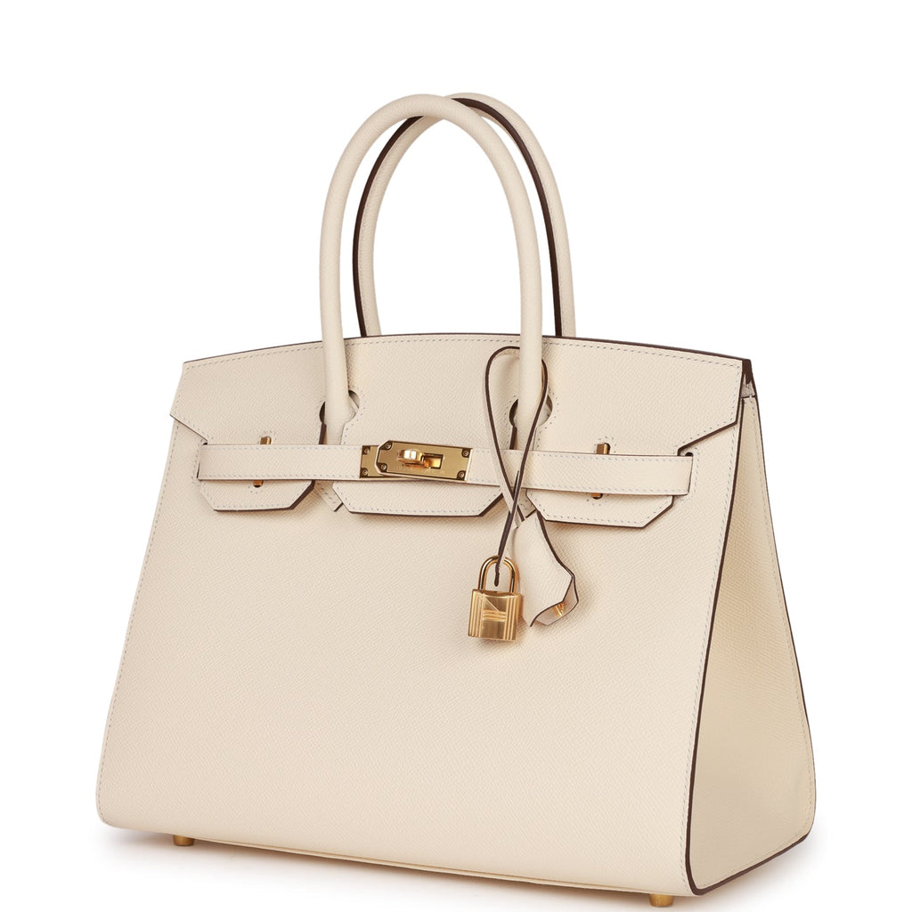 Hermes Birkin Sellier 30 Nata Epsom Gold Hardware