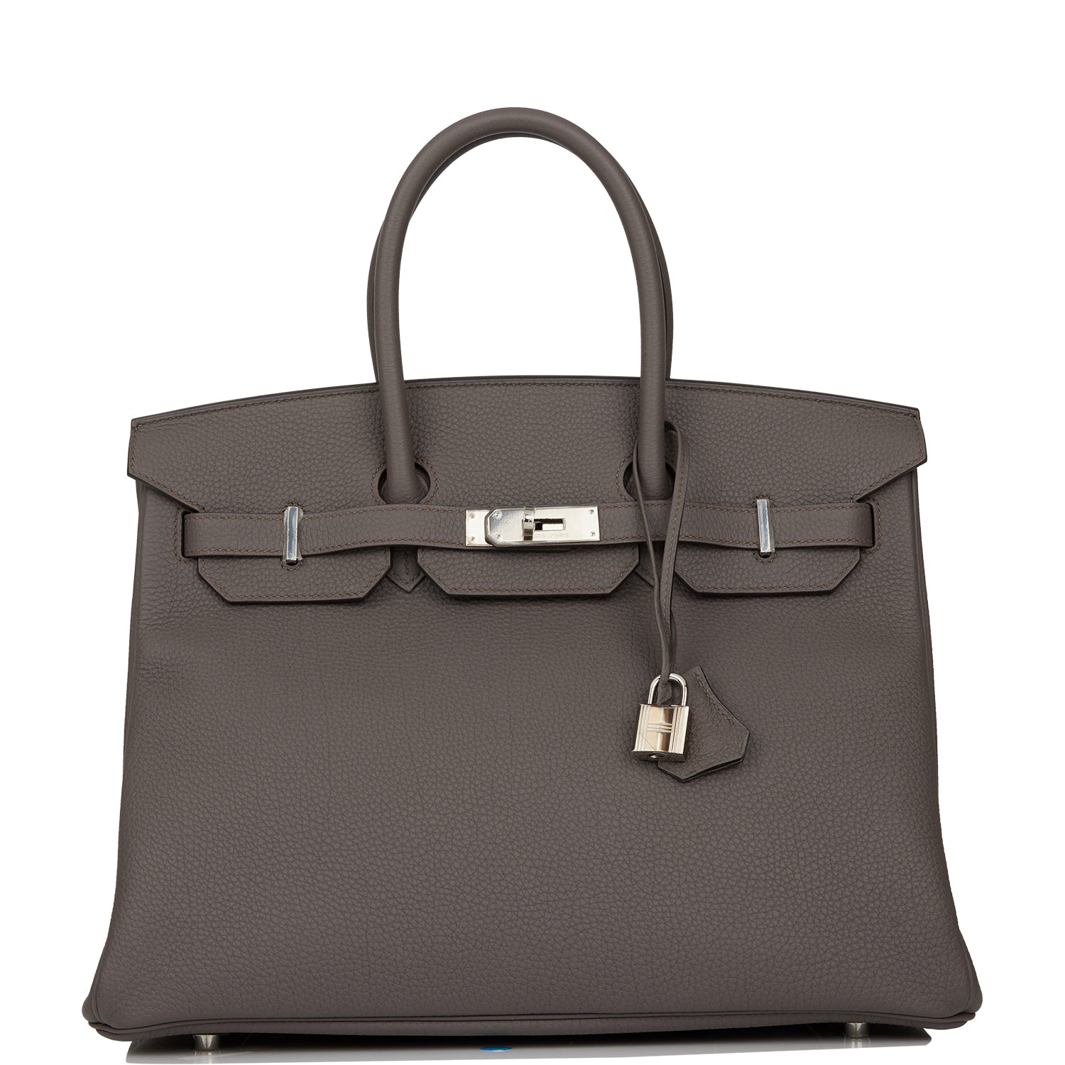 Hermes Birkin 35 Etain Togo Palladium Hardware