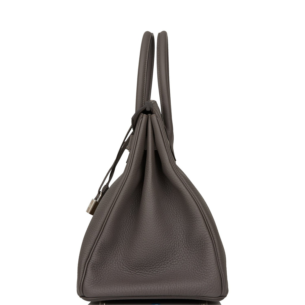 Hermes Birkin 35 Etain Togo Palladium Hardware