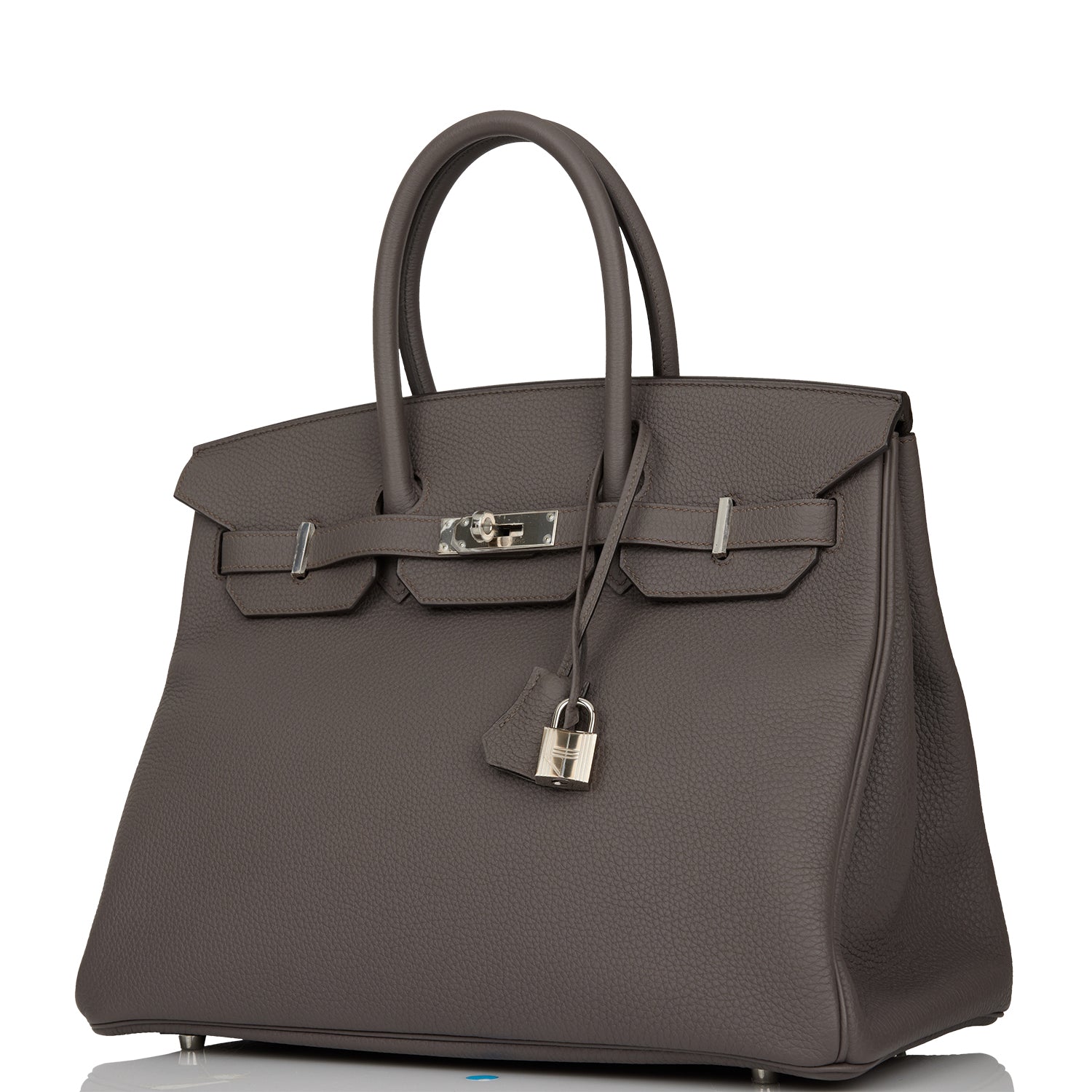 Hermes Birkin 35 Etain Togo Palladium Hardware