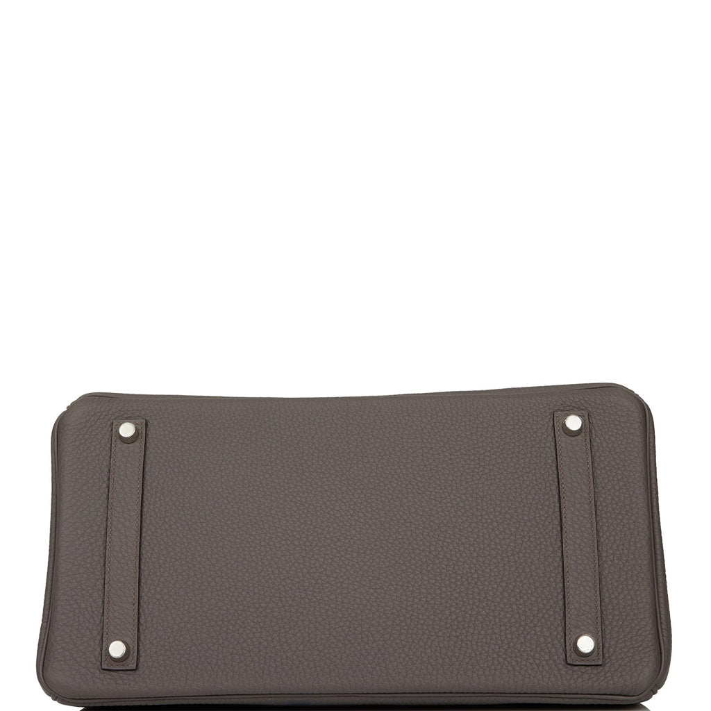 Hermes Birkin 35 Etain Togo Palladium Hardware