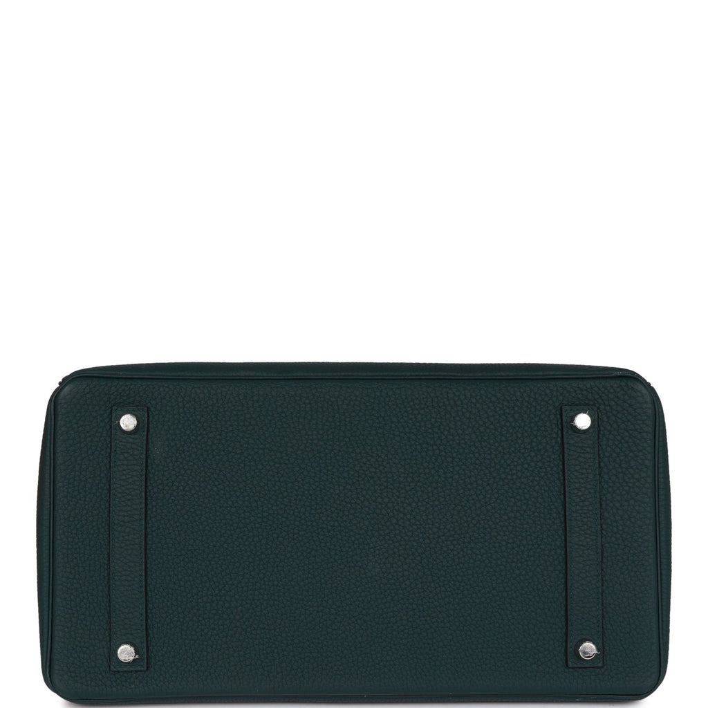 Hermes Birkin 35 Vert Cypress Togo Palladium Hardware